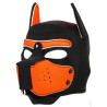 Kinky Puppy Cagoule Enjoy Puppy Noir-Orange